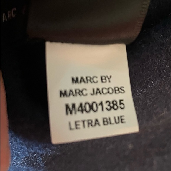 Marc by Marc Jacobs Gable blue gray reversible plaid wool blend jacket. XS/S - Picture 4 of 4